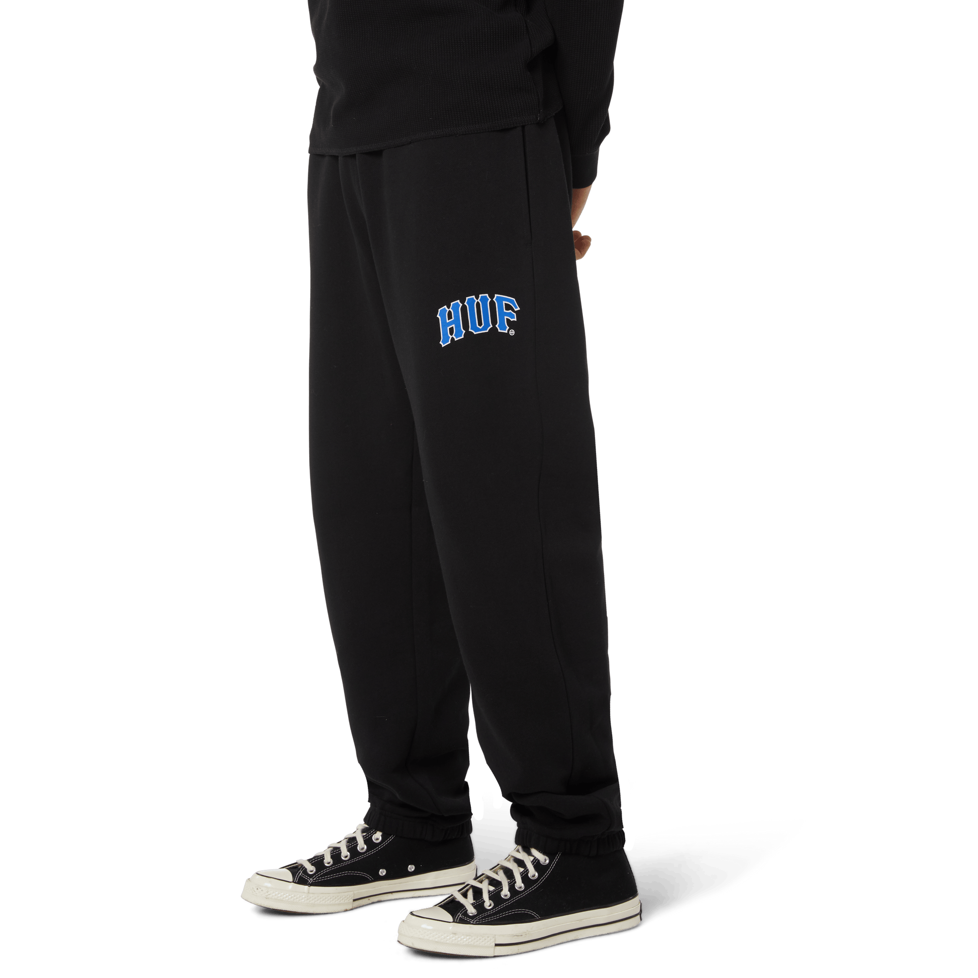 HUF Arch Fleece Pant Black