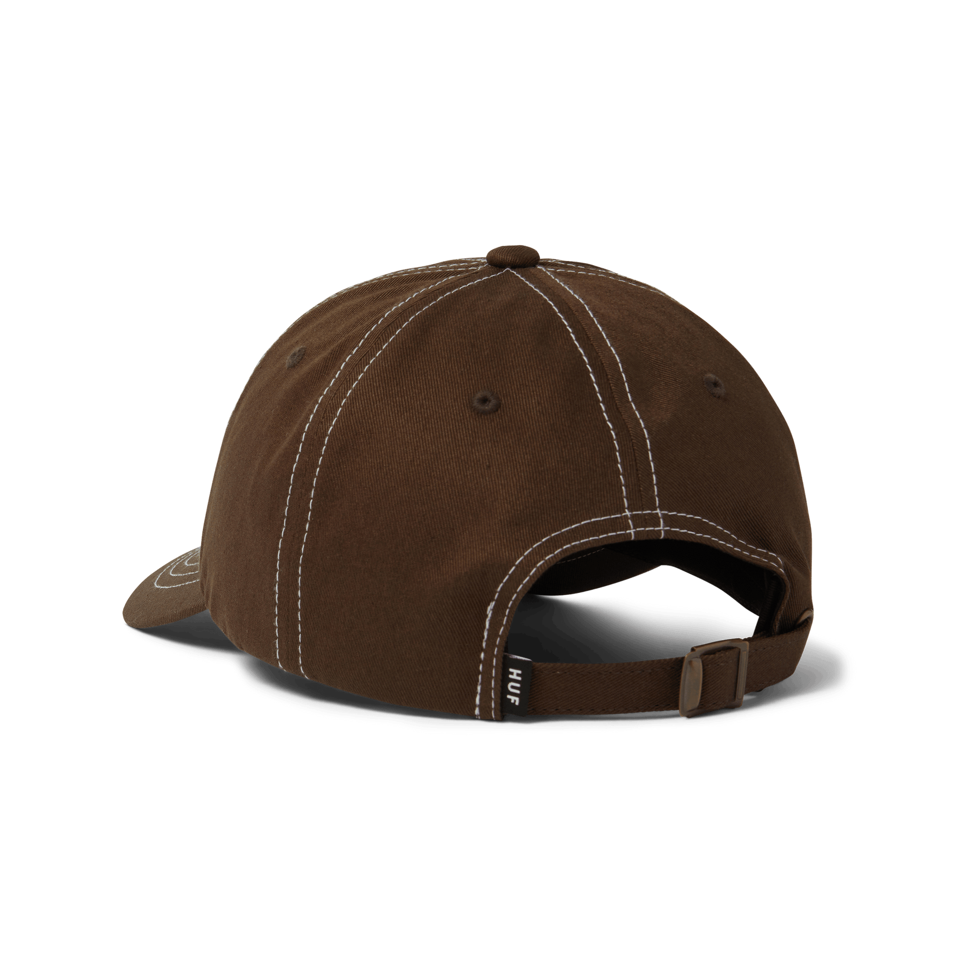 HUF Arch Logo 6-Panel Curved Visor Hat Bison