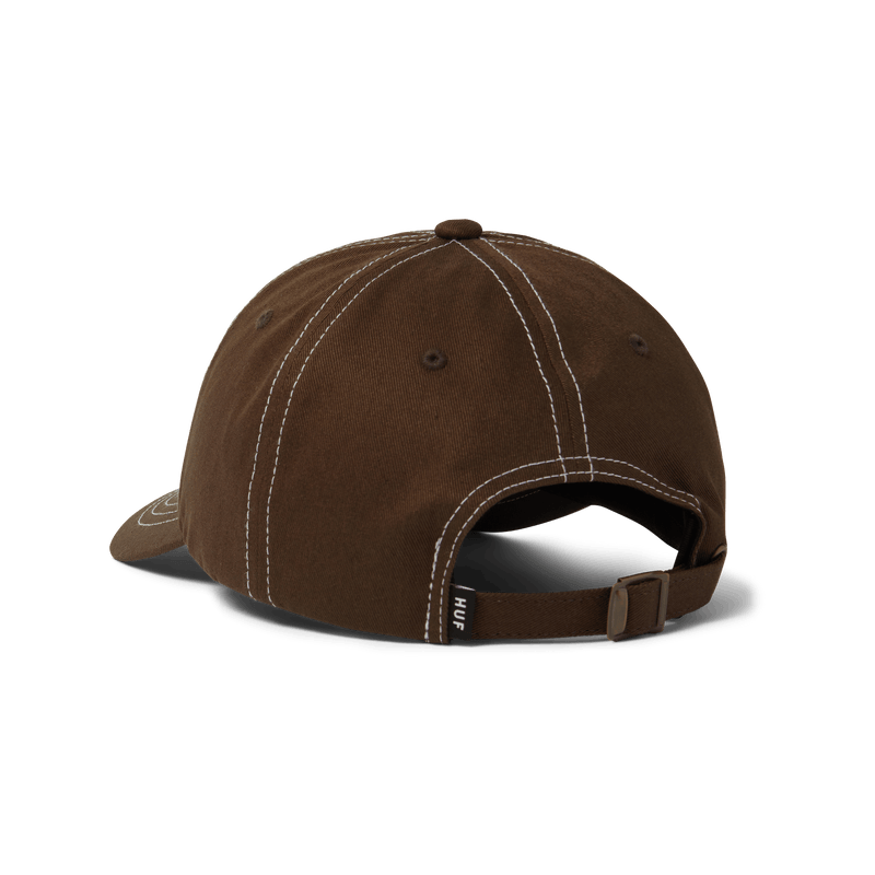 HUF Arch Logo 6-Panel Curved Visor Hat Bison