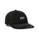 HUF Arch Logo 6-Panel Curved Visor Hat Black
