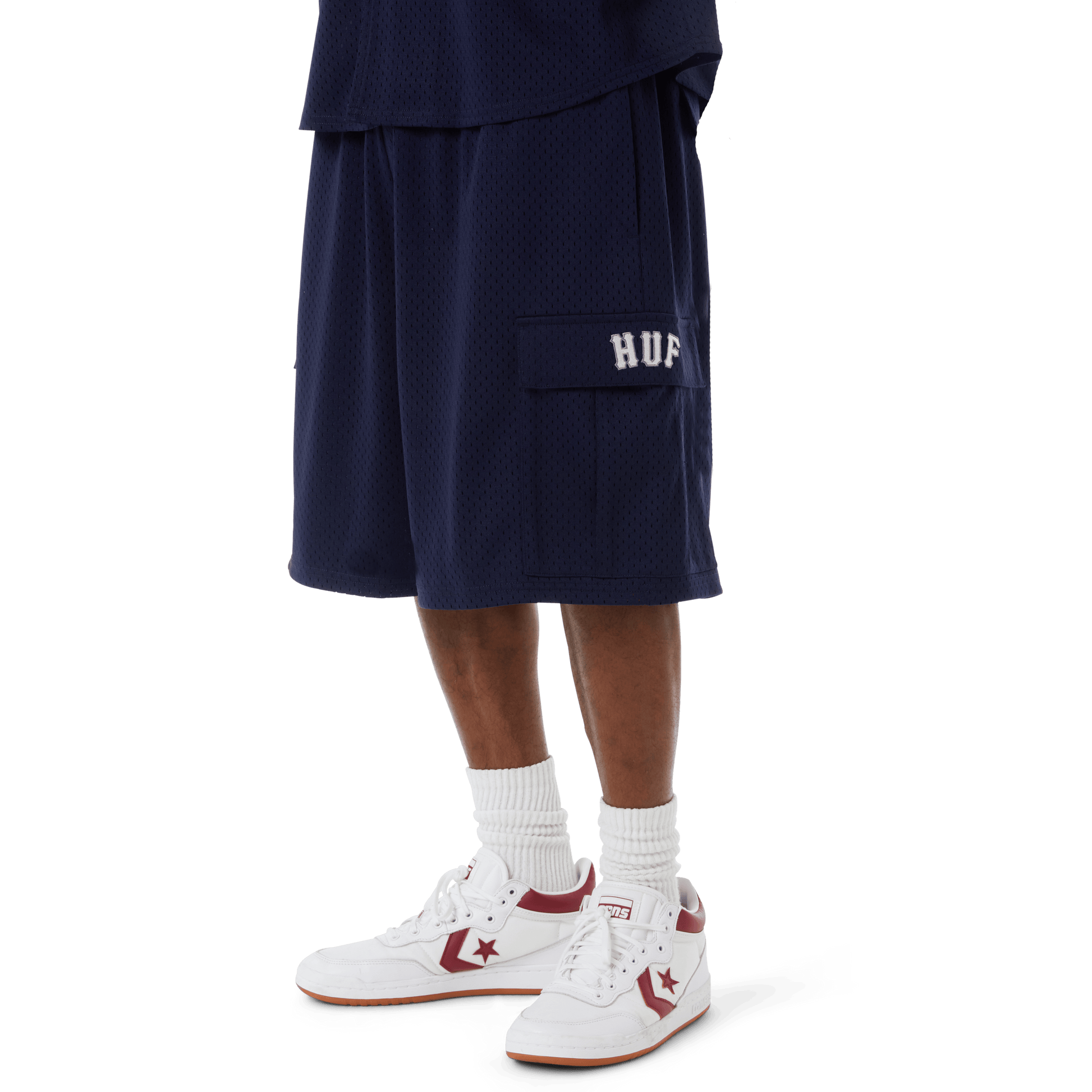HUF Arch Mesh Cargo Short Navy