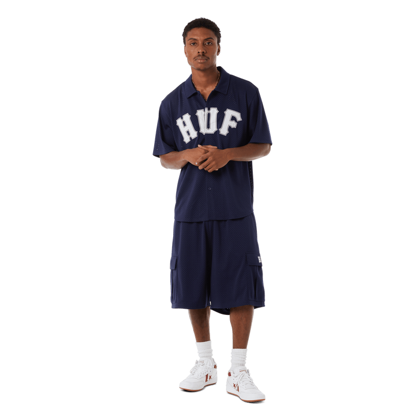 HUF Arch Mesh Cargo Short Navy