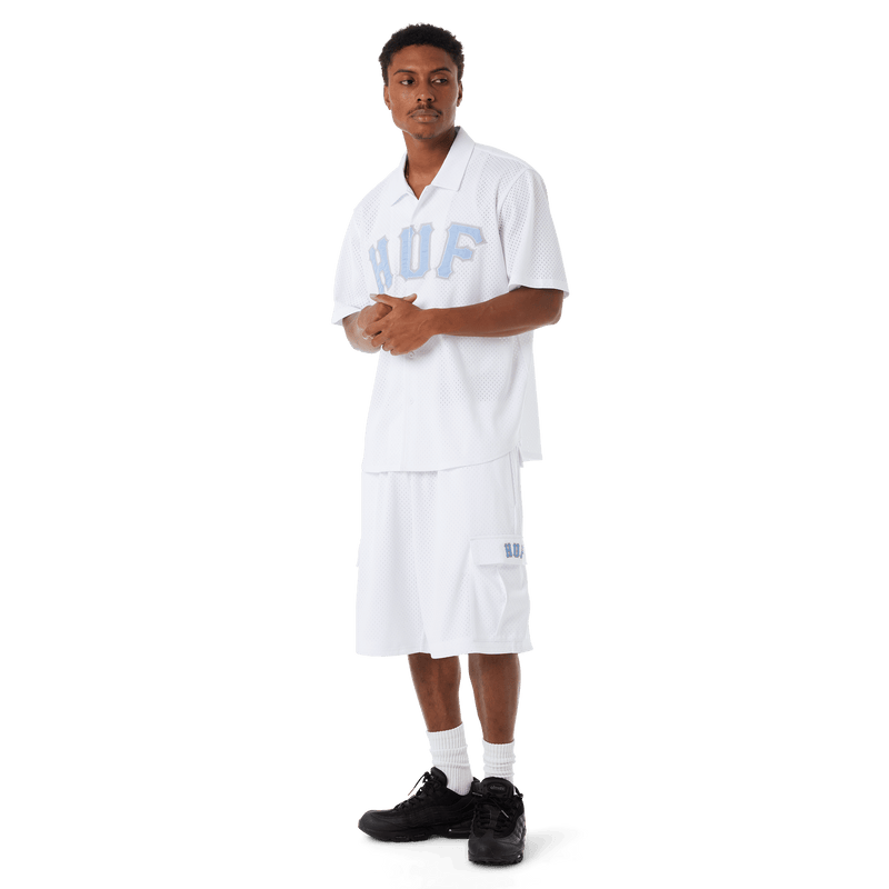 HUF Arch Mesh Cargo Short White