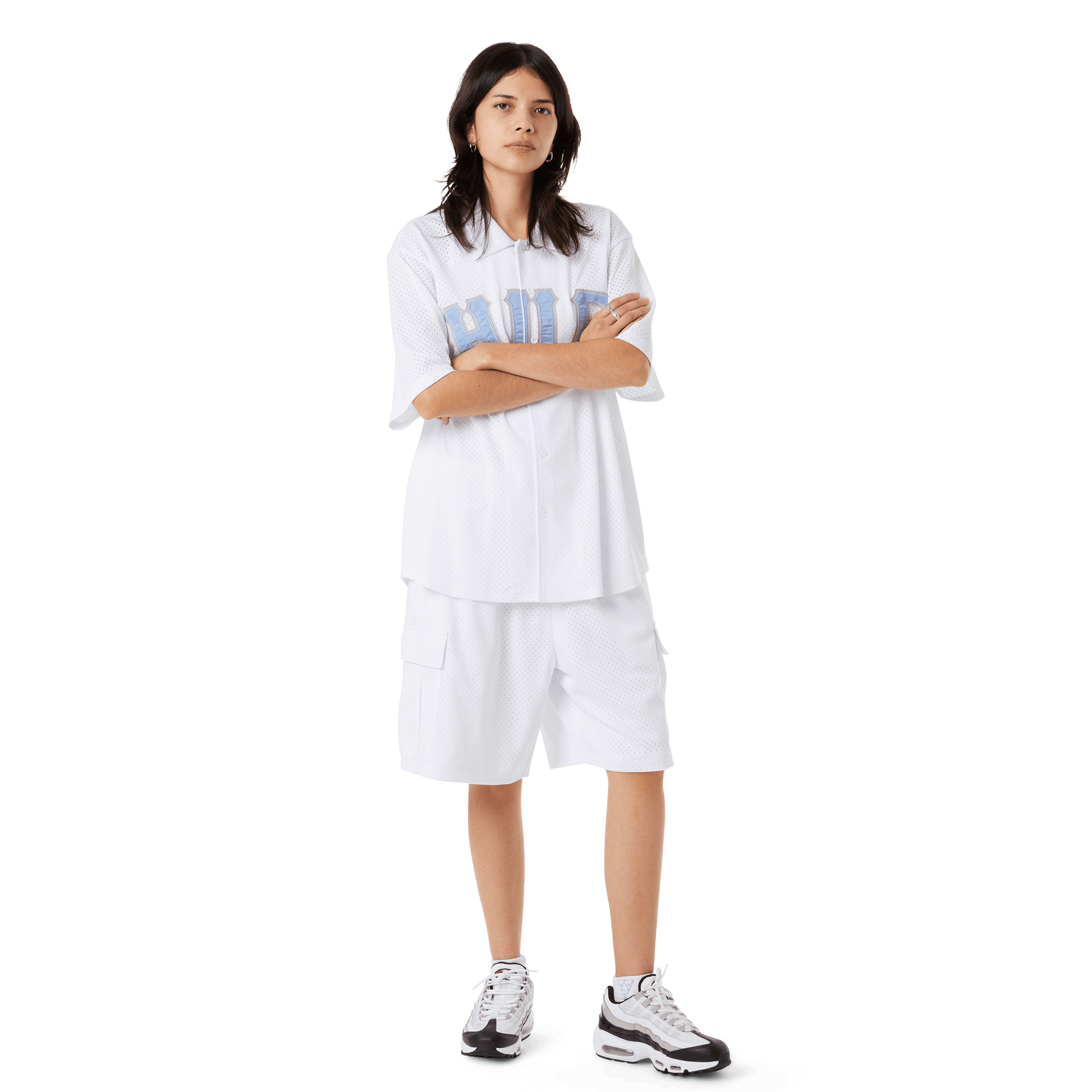 HUF Arch Mesh Cargo Short White