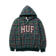 Arch Plaid Full-Zip Heavyweight Hoodie