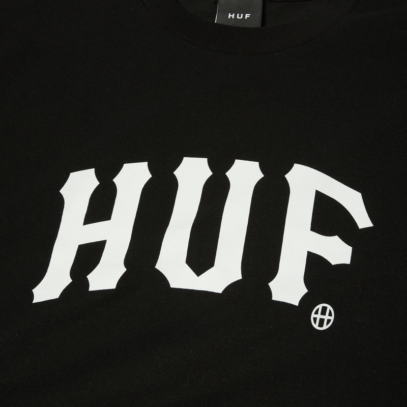HUF Arch T-Shirt Black