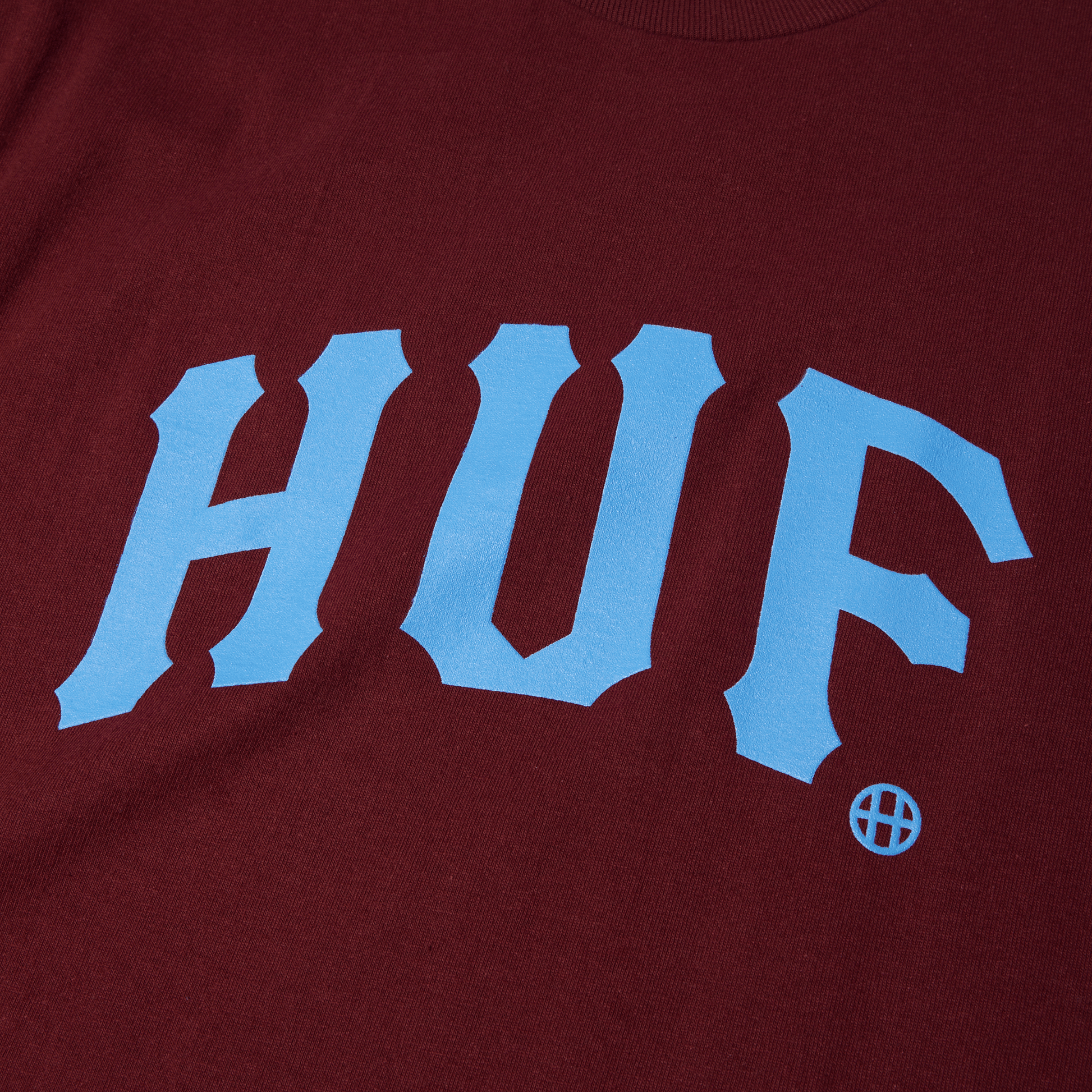 Huf Arch T-Shirt Burgundy