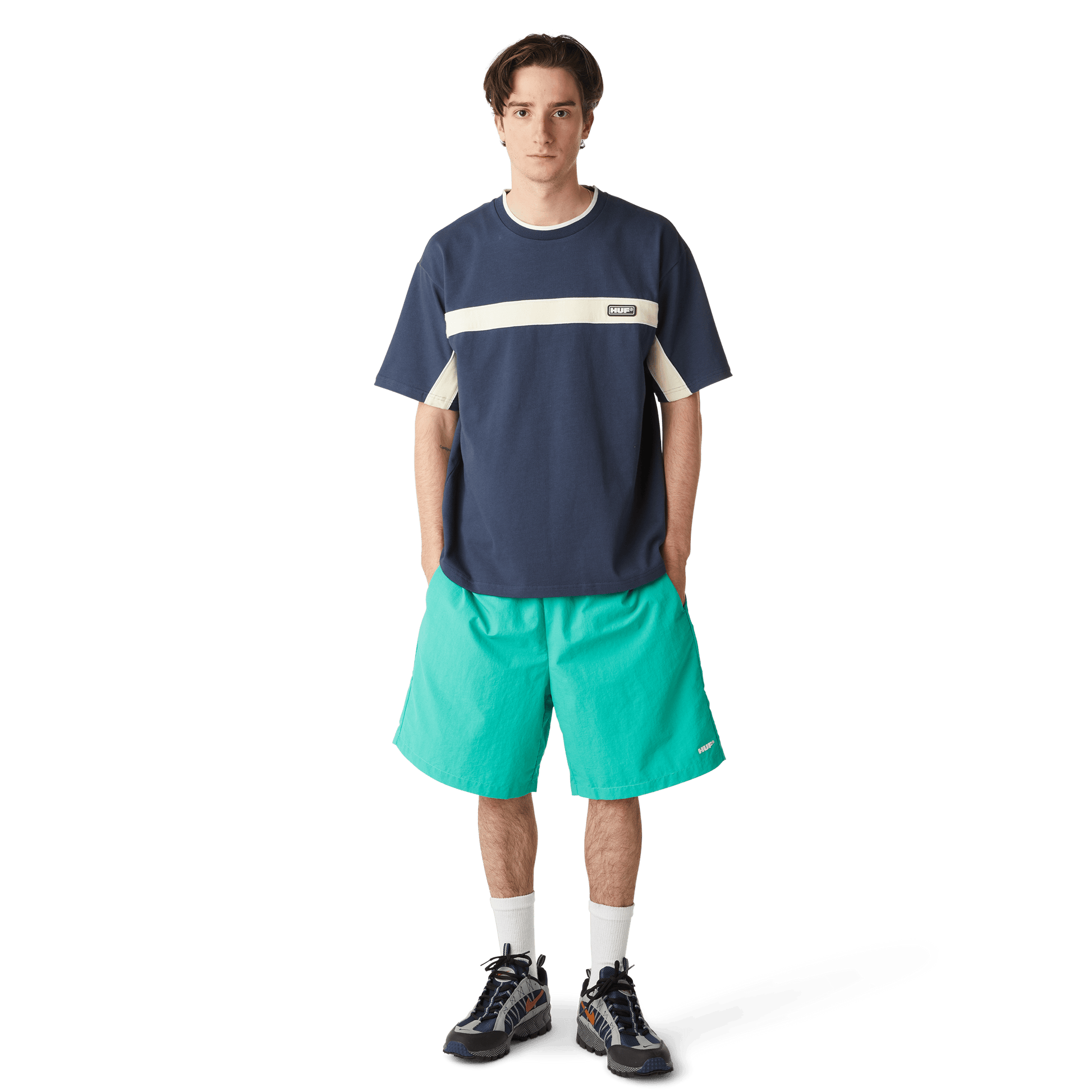 HUF Atlantic Easy Short Aqua