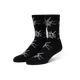 HUF Auto Glass Crew Sock Black