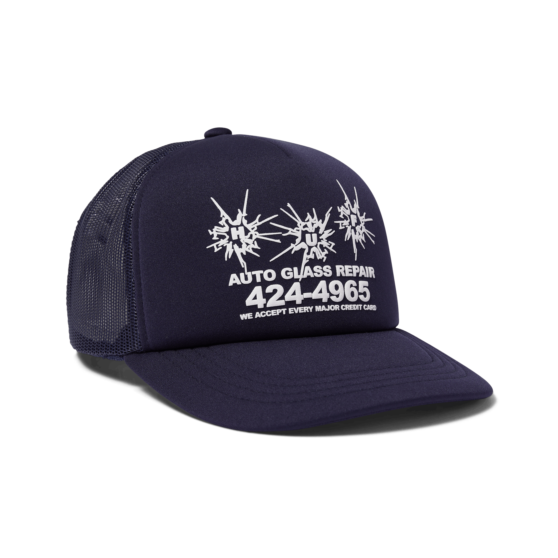 HUF Auto Glass Trucker Navy