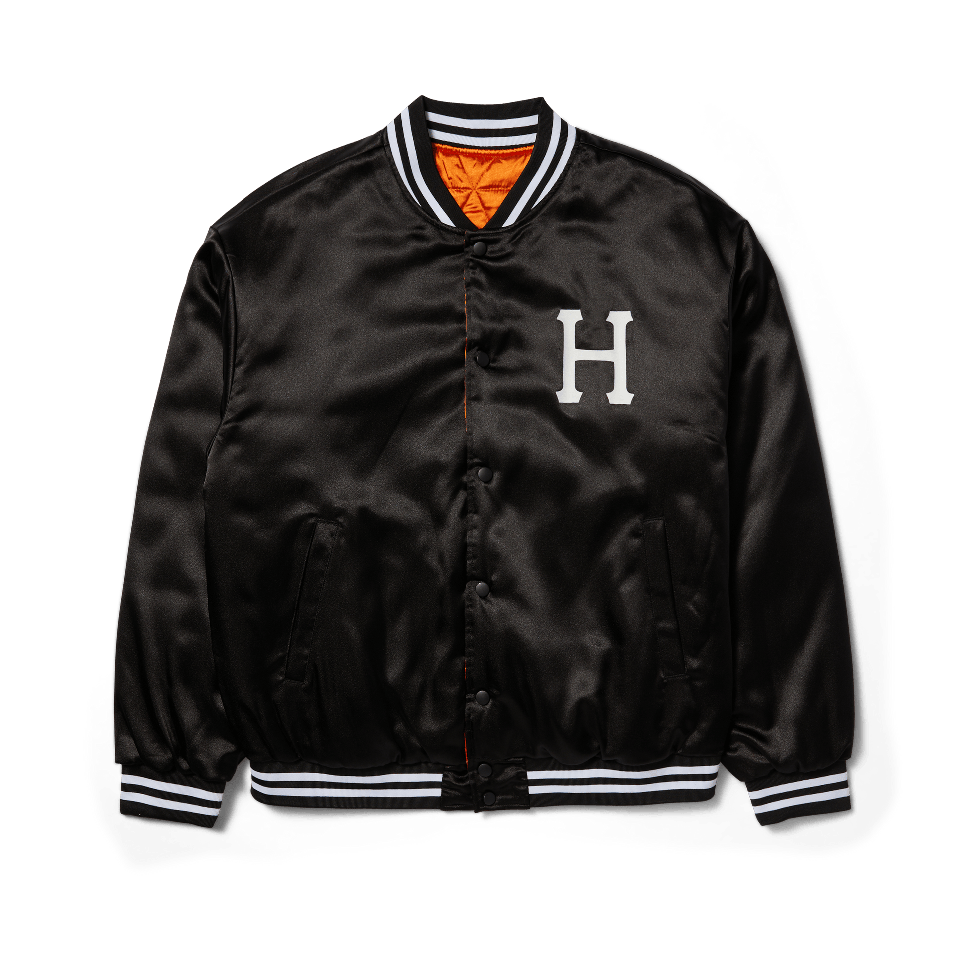 HUF Back 2 Back Reversible Jacket Black/Orange