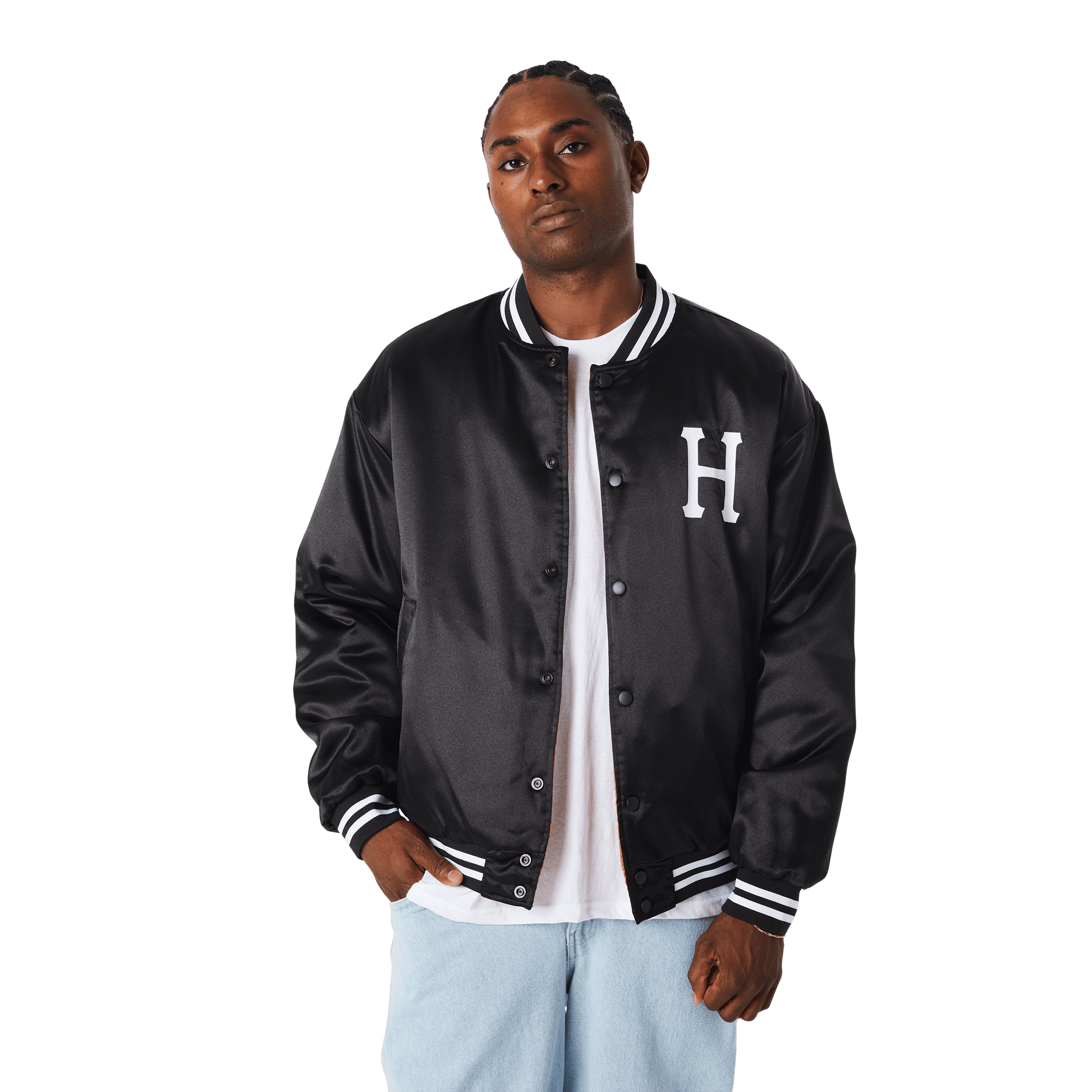 HUF Back 2 Back Reversible Jacket Black/Orange