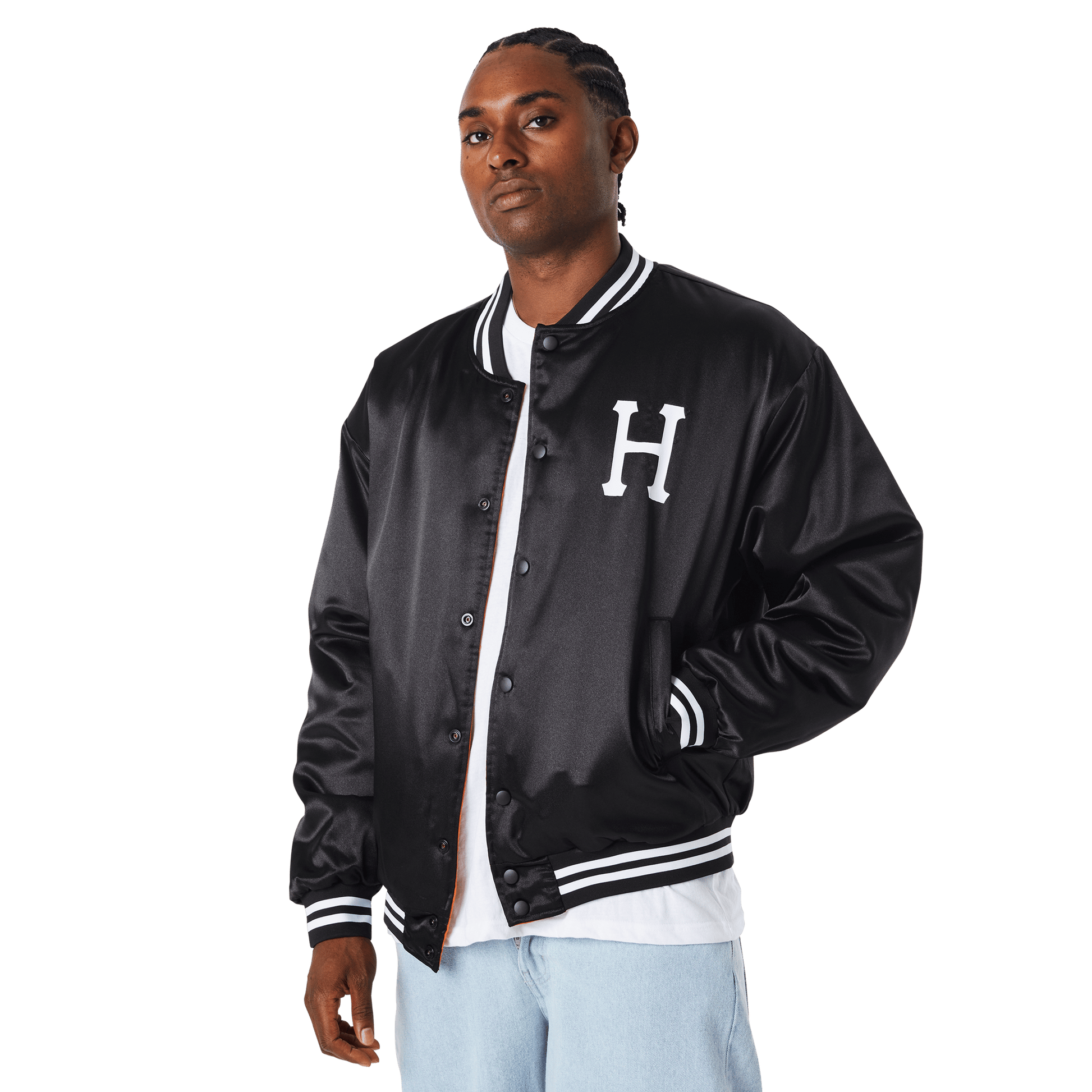 HUF Back 2 Back Reversible Jacket Black/Orange