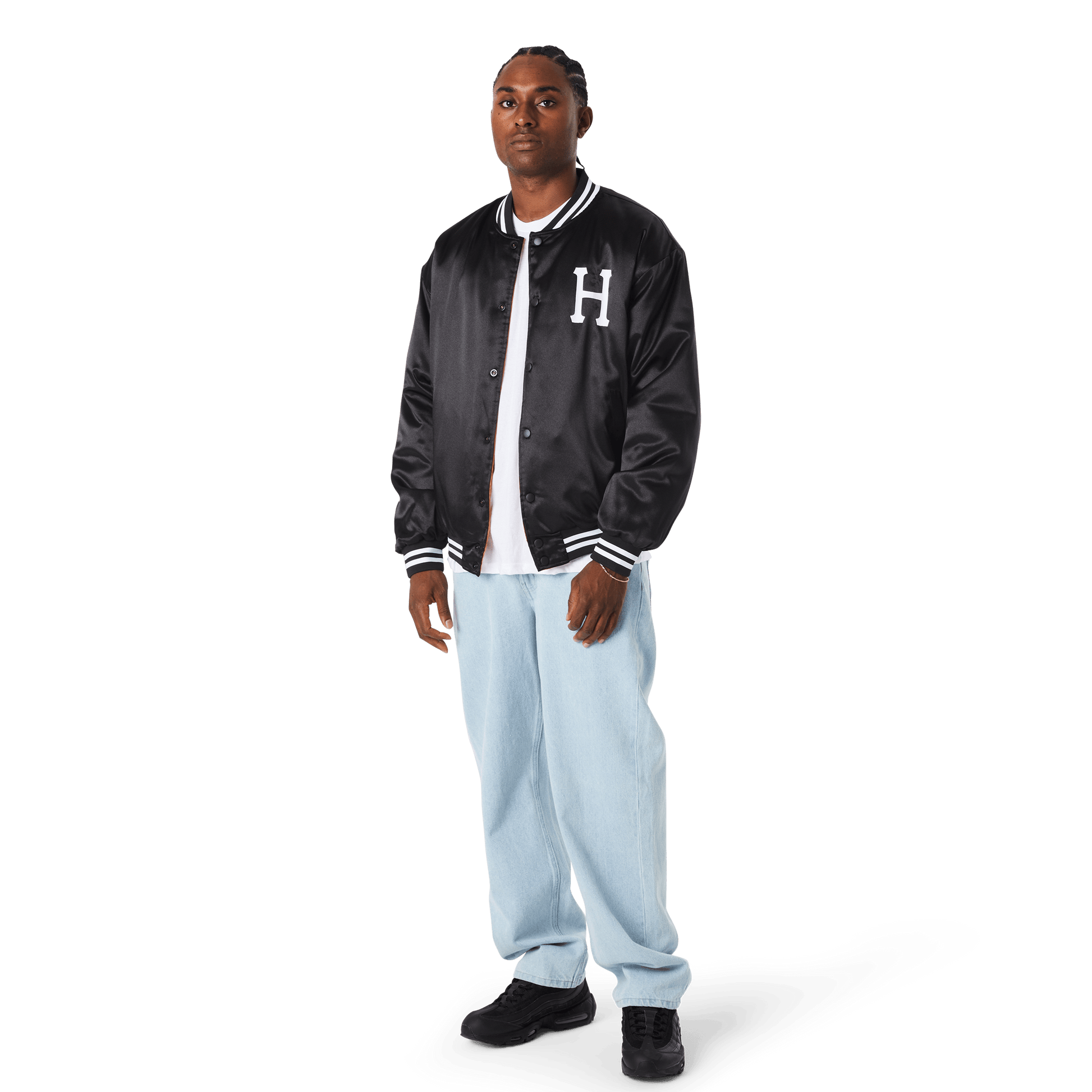 HUF Back 2 Back Reversible Jacket Black/Orange