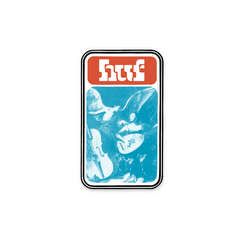 HUF Backstreet Angels Sticker Multi