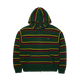 HUF Banks Full-Zip Striped Hoodie Sycamore