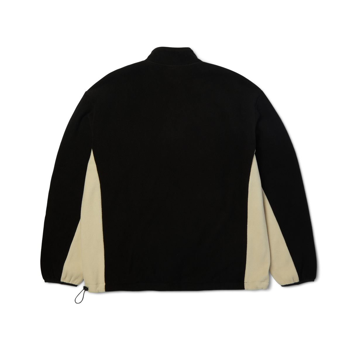 HUF Basecamp Quarter-Zip Polar Fleece Black