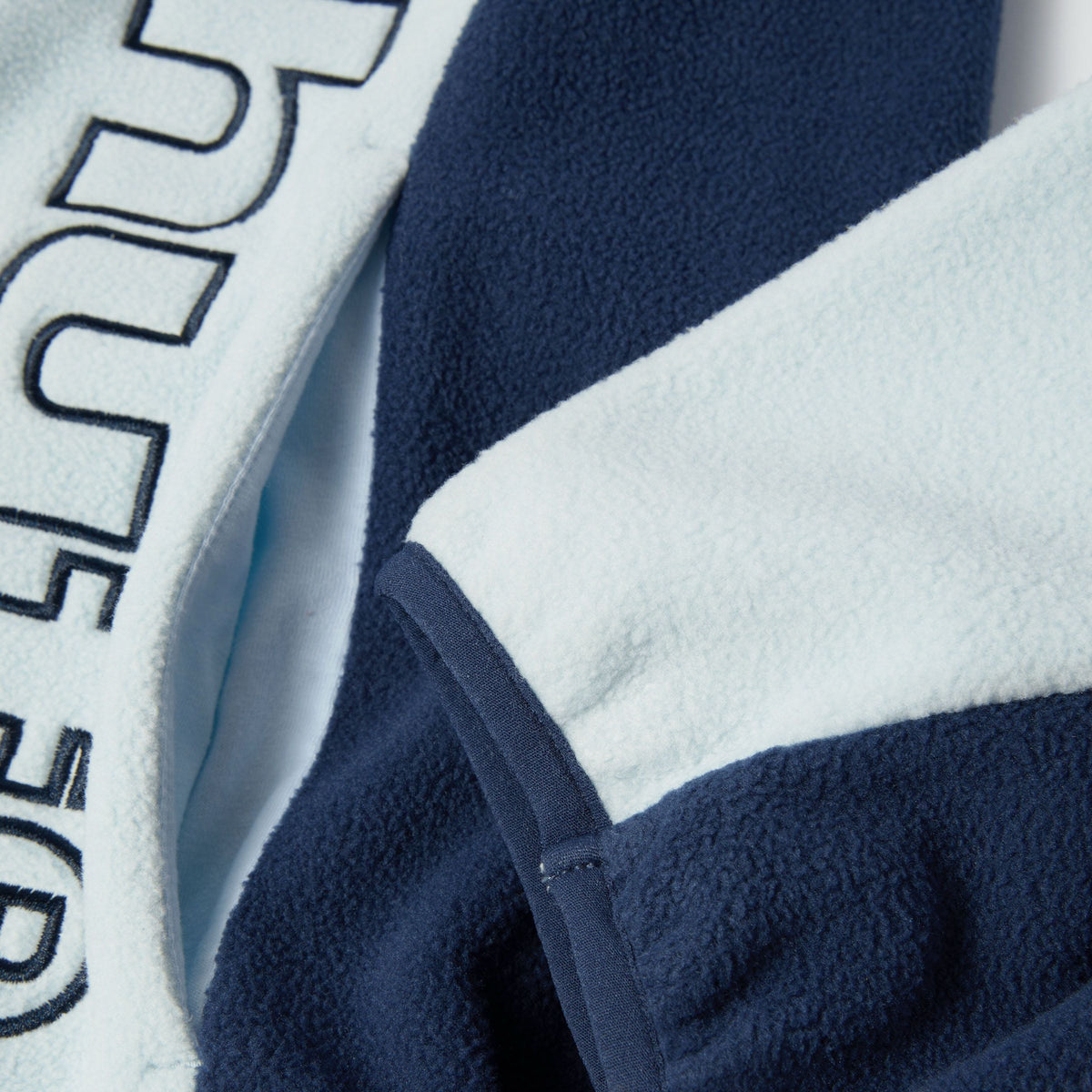 HUF Basecamp Quarter-Zip Polar Fleece Sky Blue