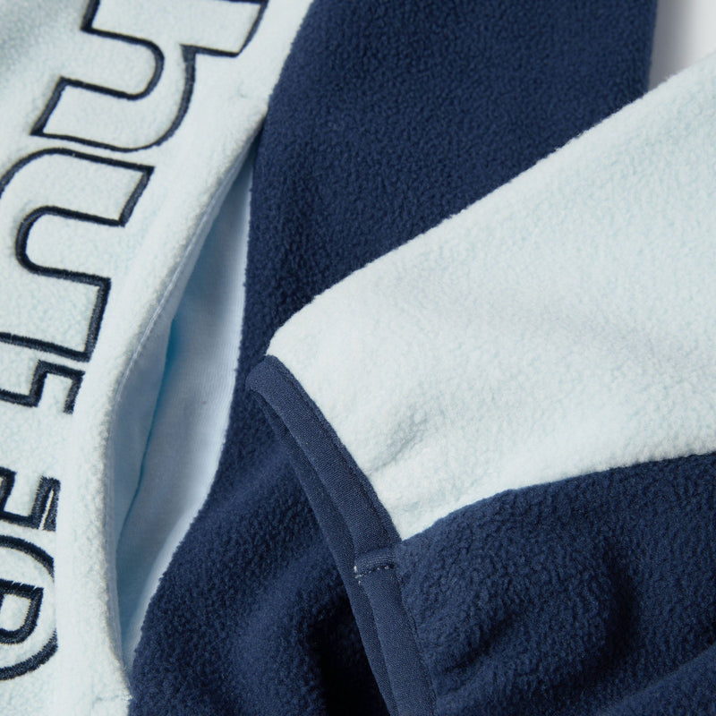 HUF Basecamp Quarter-Zip Polar Fleece Sky Blue