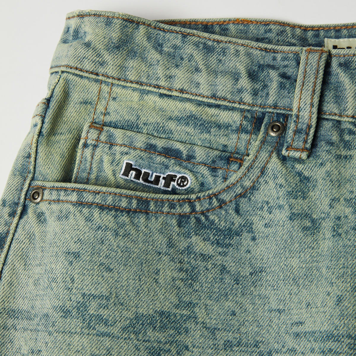 HUF Basic Ass Digi Camo Jeans Blue