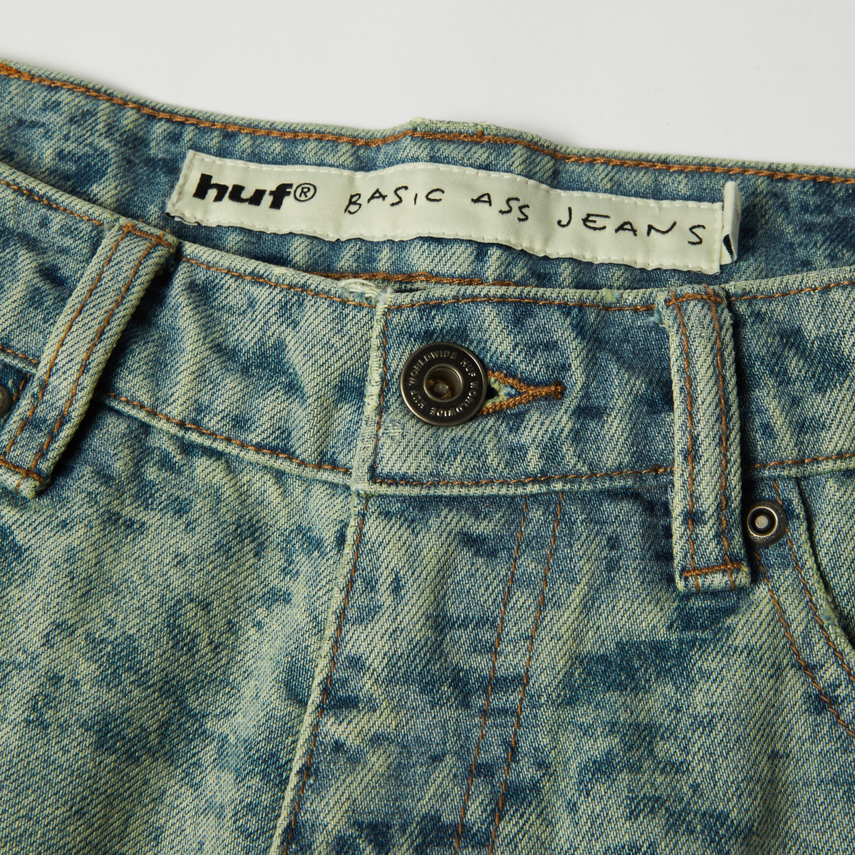 HUF Basic Ass Digi Camo Jeans Blue