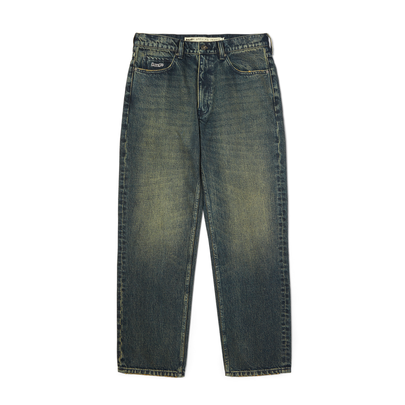 HUF Basic Ass Faded Jeans Sanded Blue