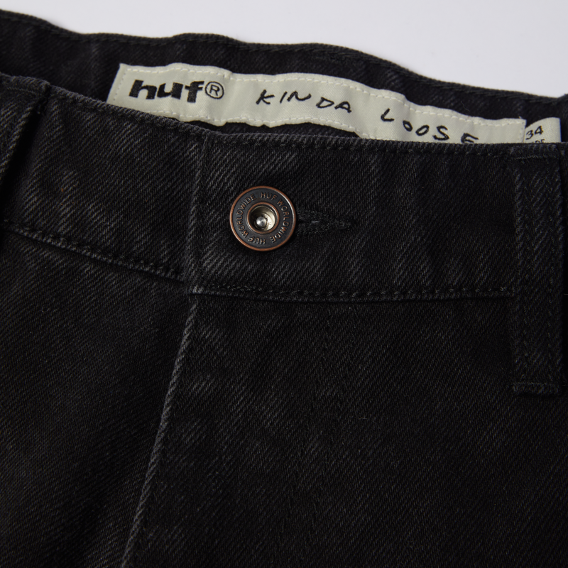 HUF Basic Ass Jeans Black Tint