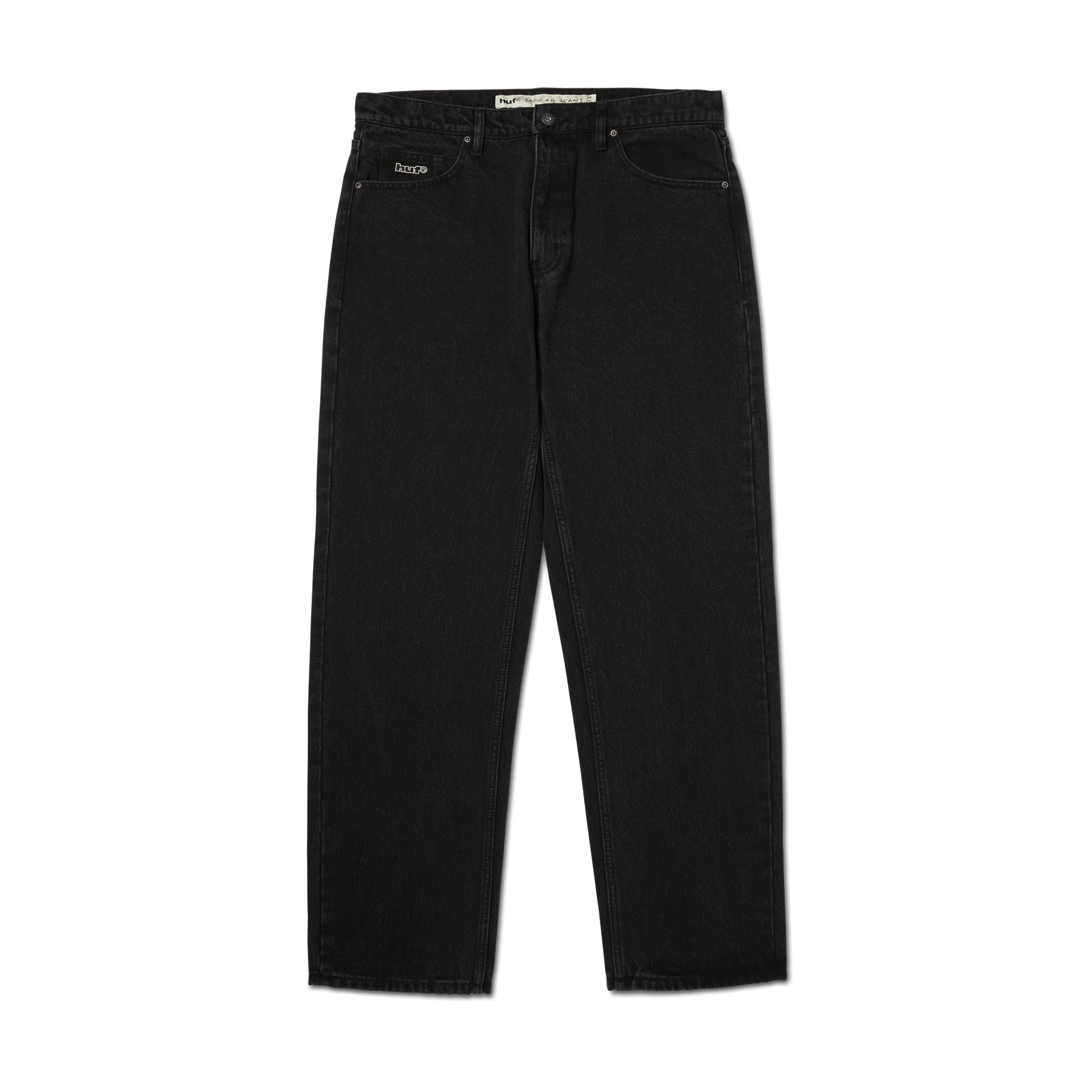 Huf Basic Ass Jeans Faded Black