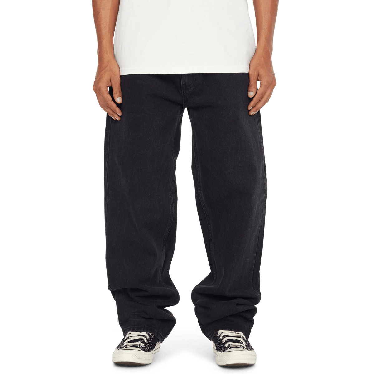 Huf Basic Ass Jeans Faded Black