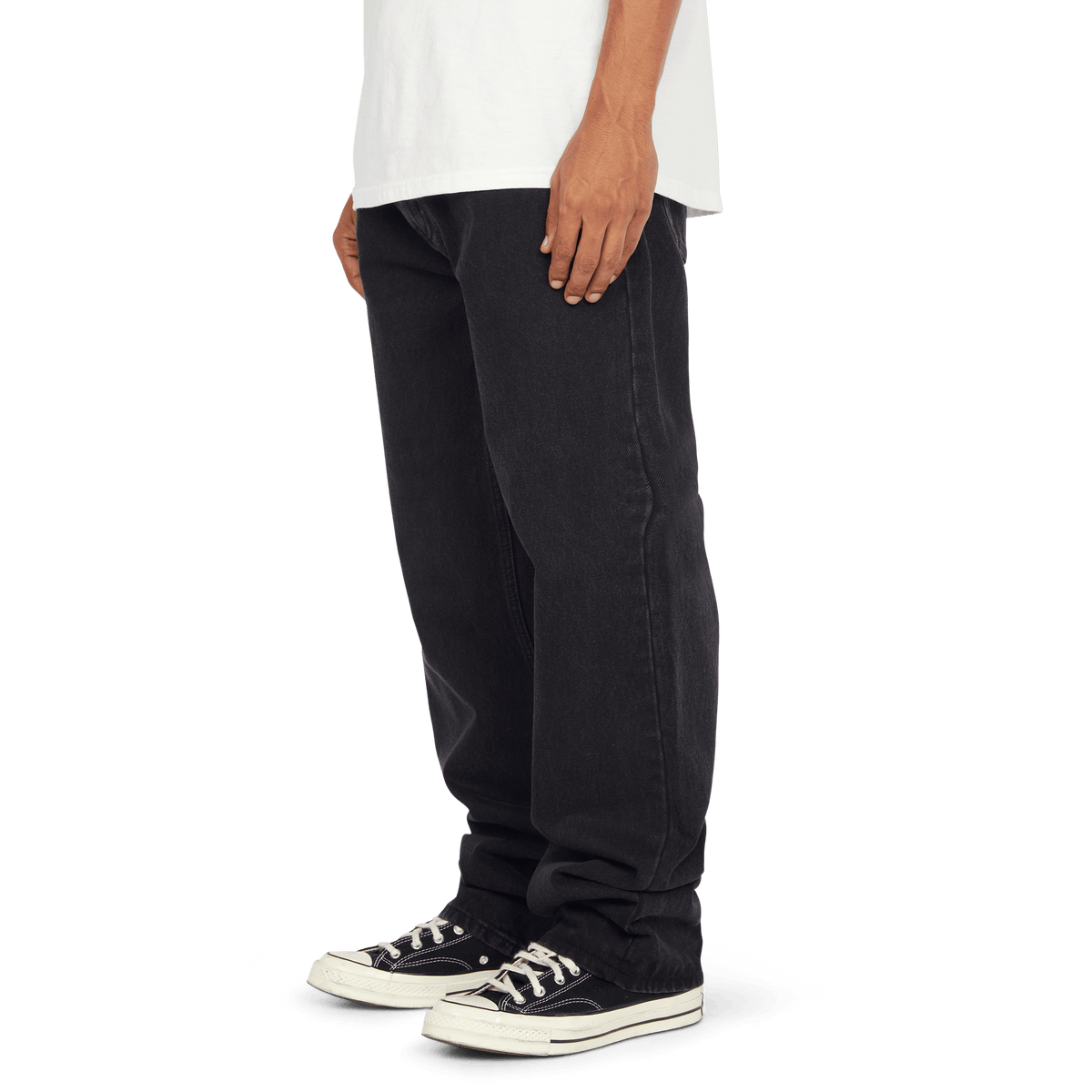 Huf Basic Ass Jeans Faded Black