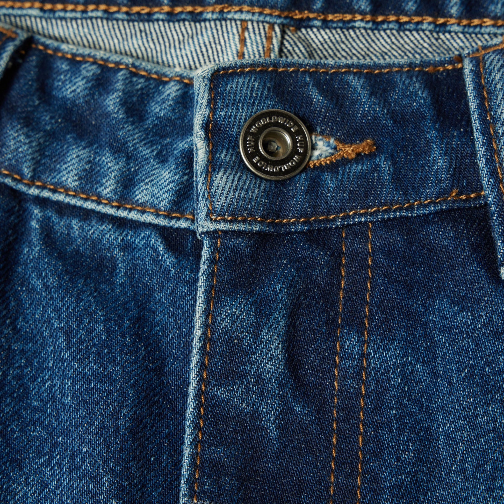 HUF Basic Ass Jeans Medium Stone Wash