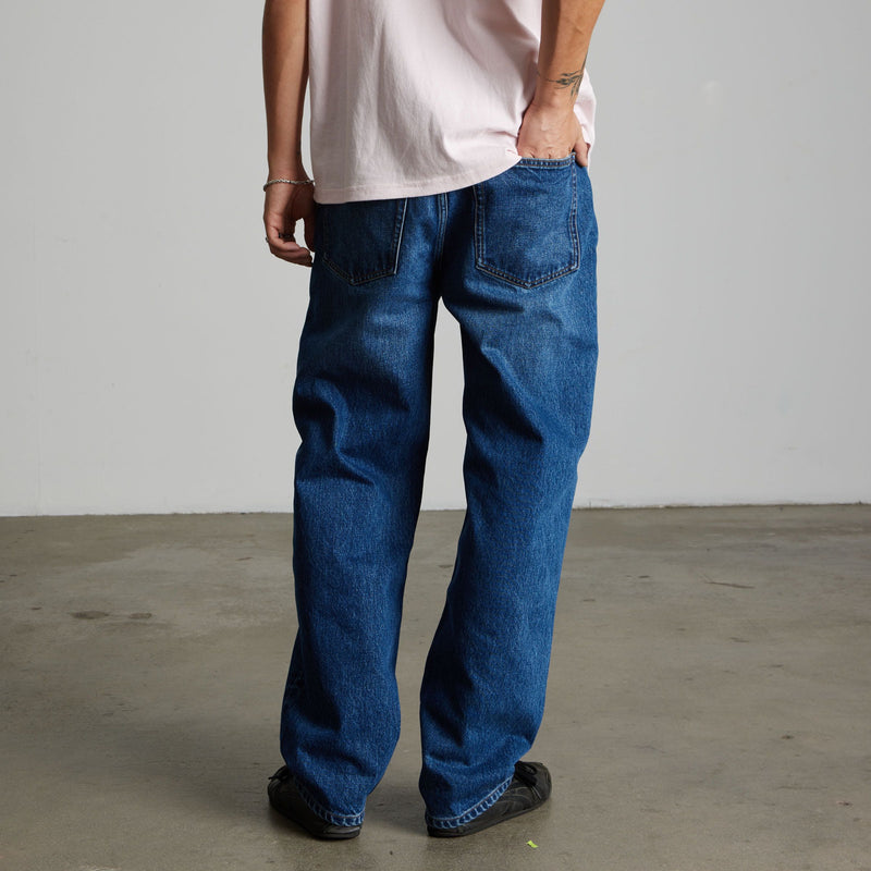 HUF Basic Ass Jeans Medium Stone Wash