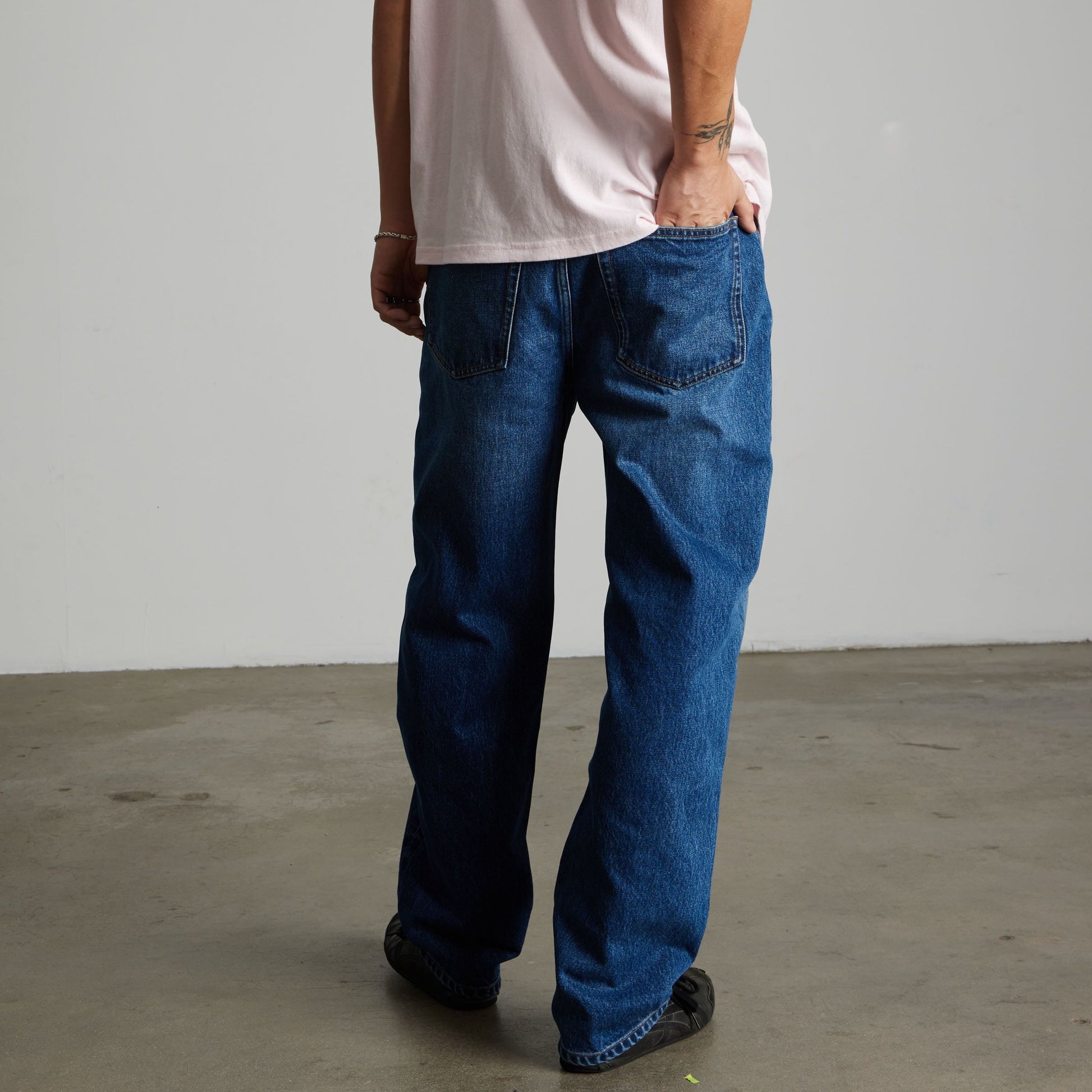 HUF Basic Ass Jeans Medium Stone Wash