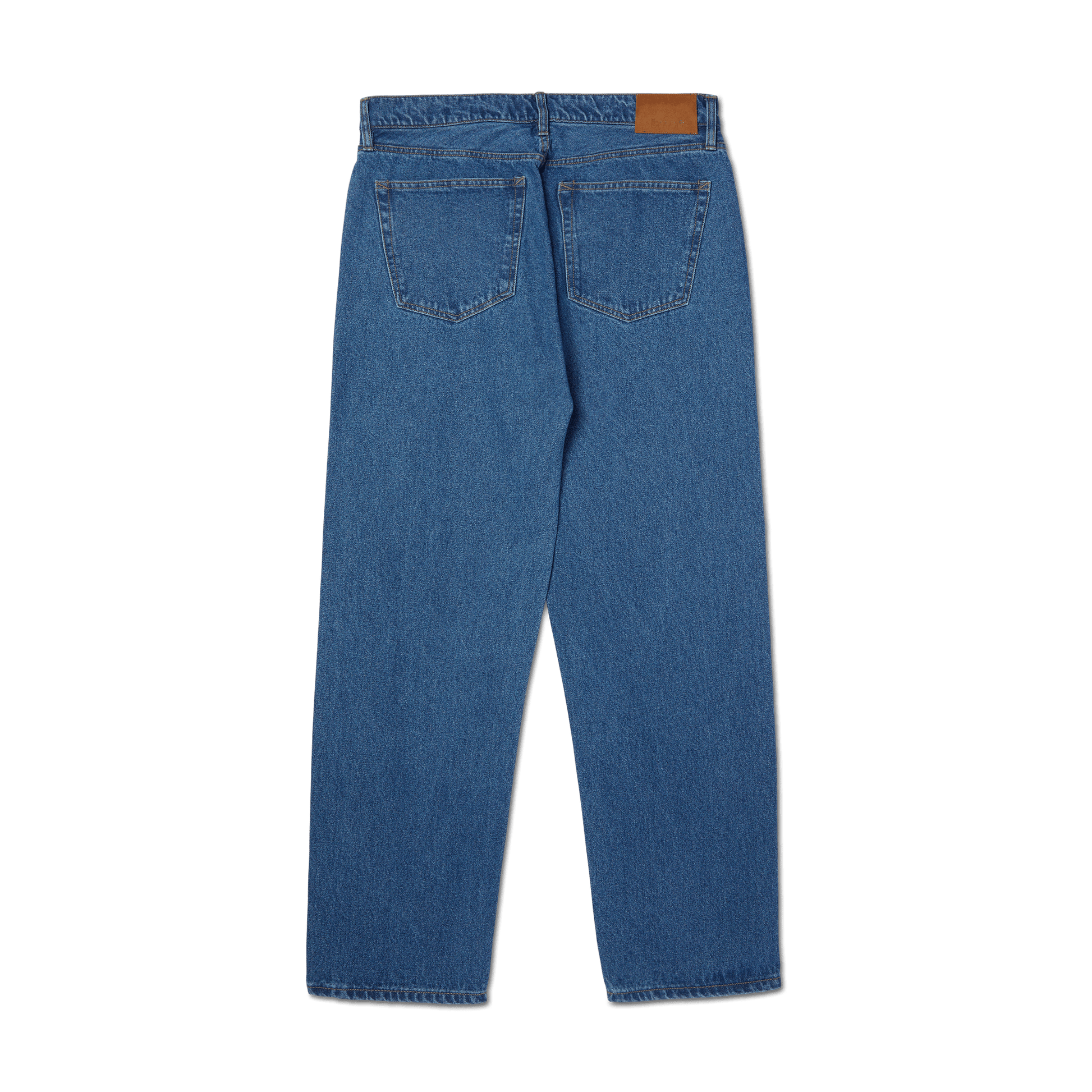 Huf Basic Ass Jeans Stone Wash Indigo