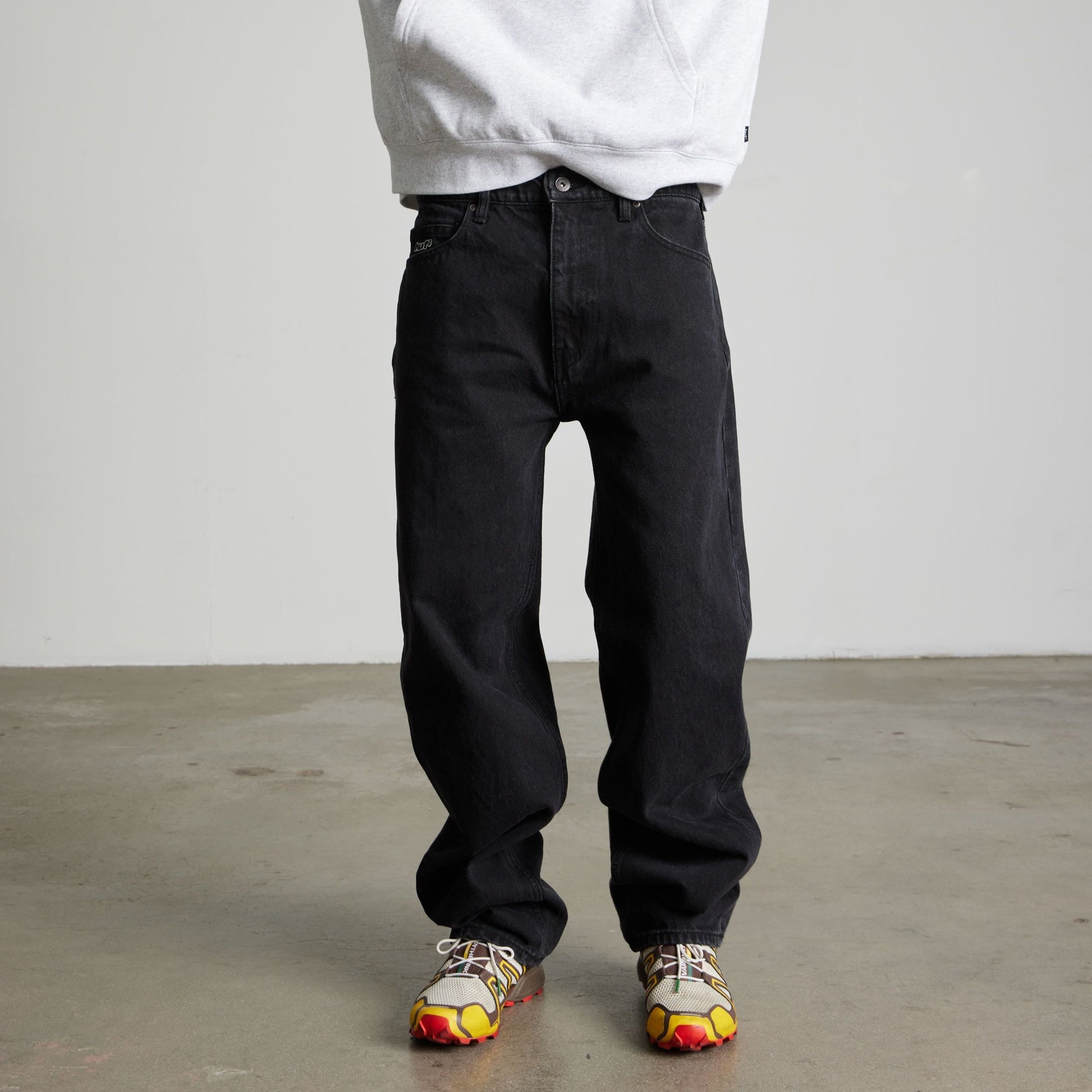 HUF Basic Ass Jeans Washed Black