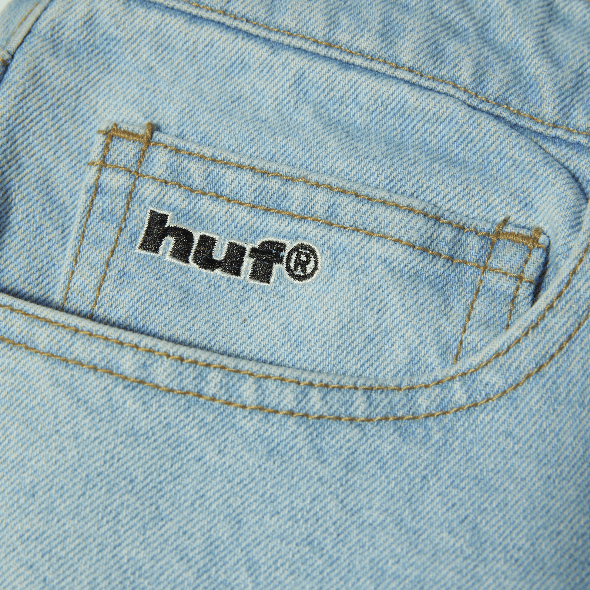 HUF Basic Ass Jeans Washed Light Blue