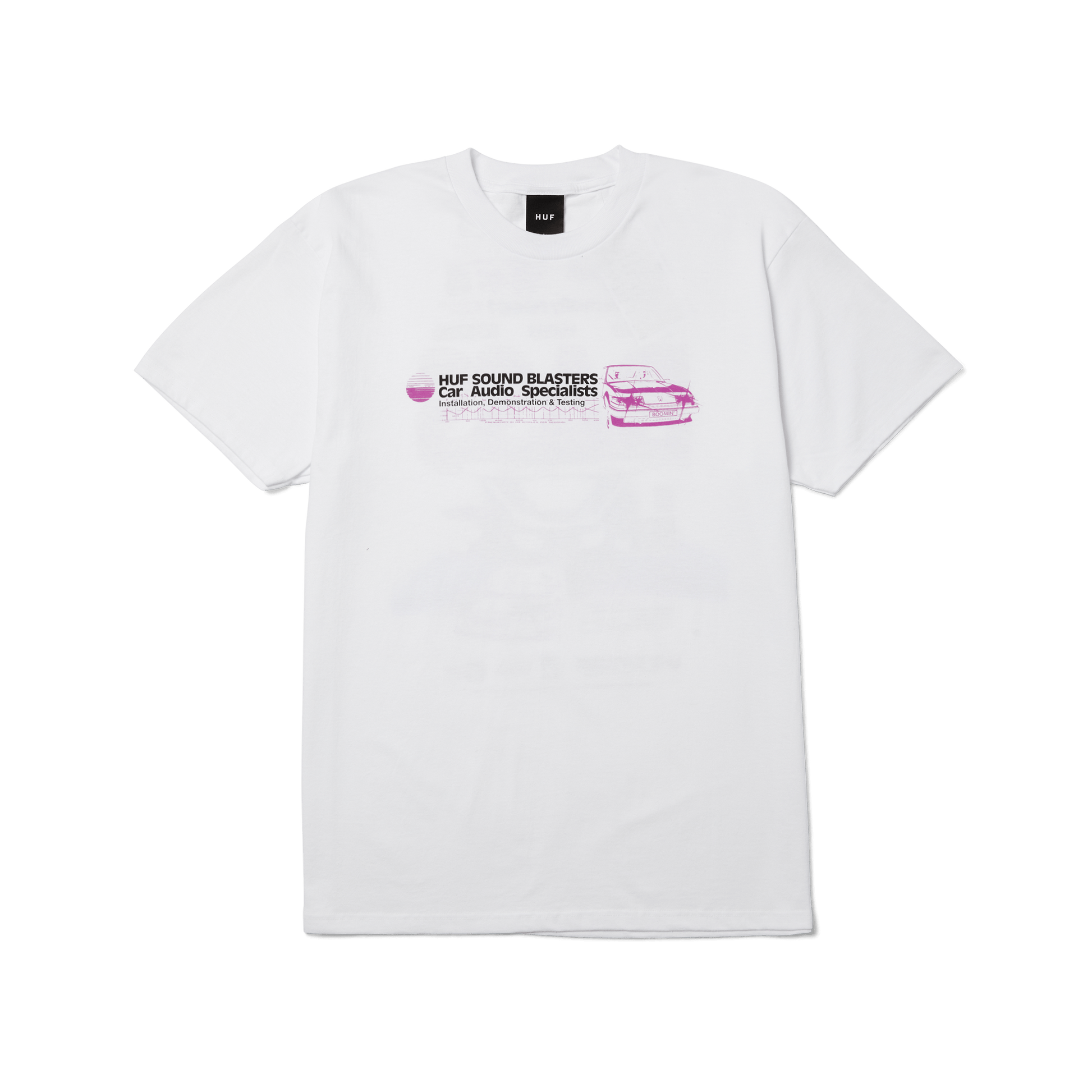 HUF Bass Power T-Shirt White
