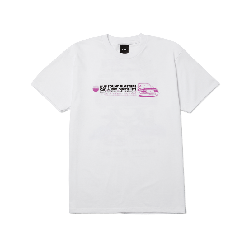 HUF Bass Power T-Shirt White