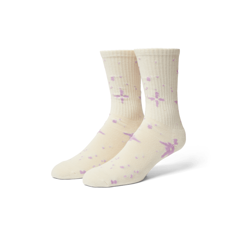 HUF Be Mine Crew Sock Natural