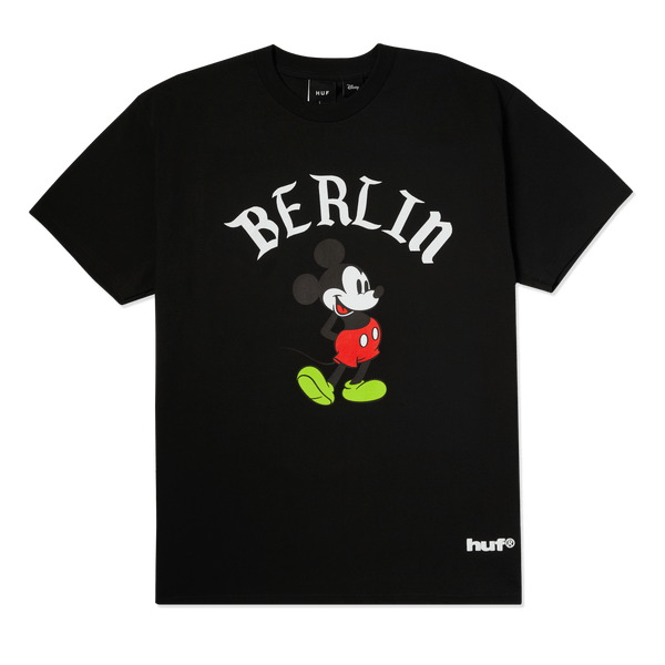 HUF Disney | HUF Berlin Mickey Worldwide T-Shirt Black