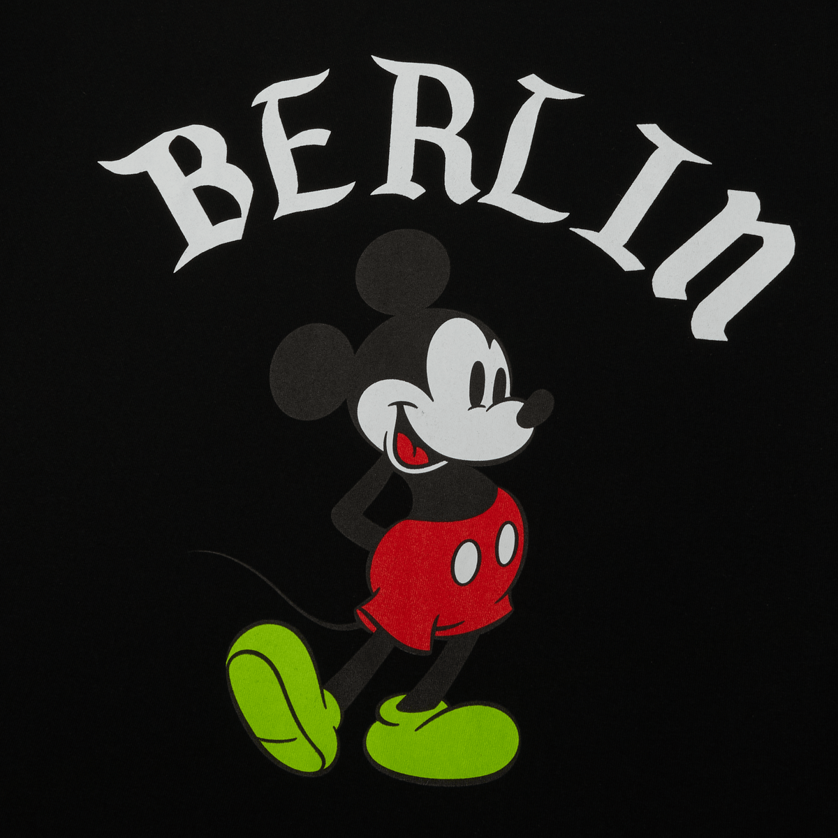 HUF Disney | HUF Berlin Mickey Worldwide T-Shirt Black
