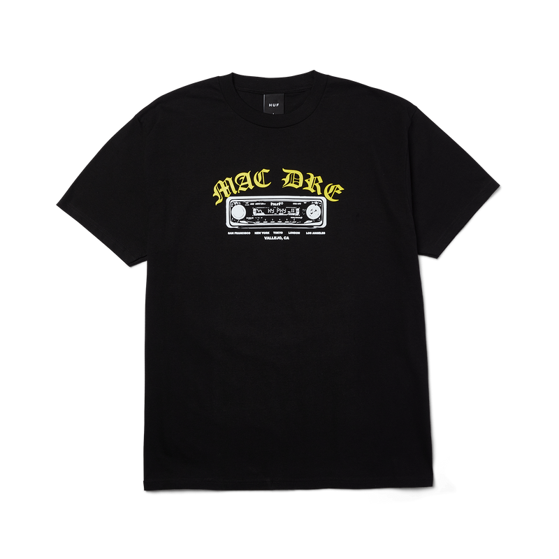 Huf x Mac Dre Best Of T-Shirt Black