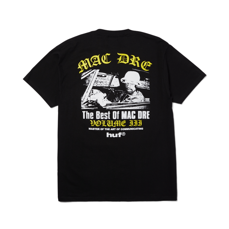 Huf x Mac Dre Best Of T-Shirt Black