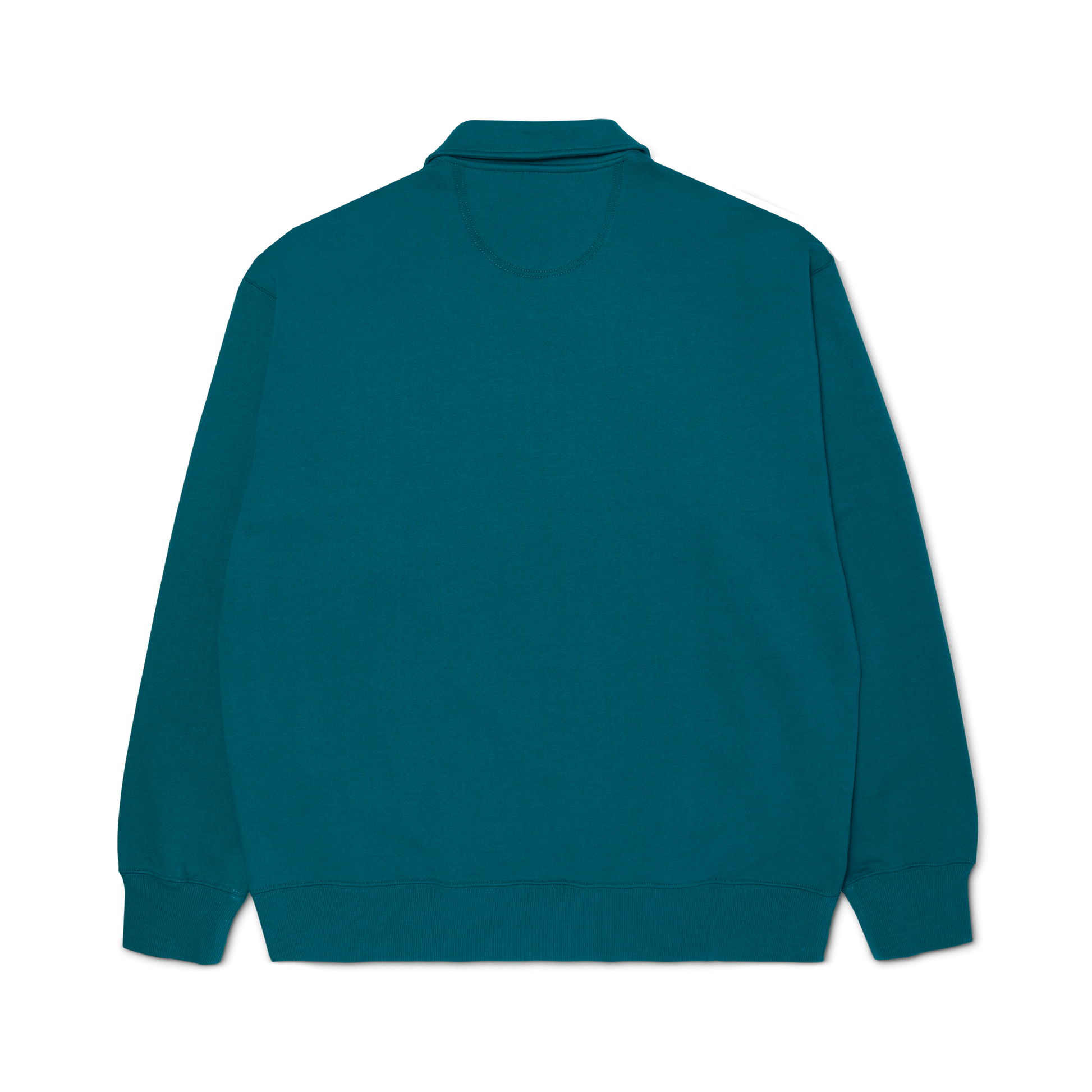 HUF Big Block 1/4 Zip French Terry Sea Green
