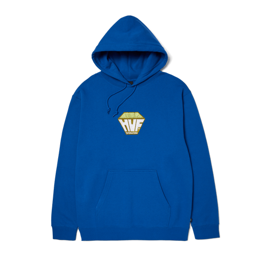 HUF Big Block Pullover Hoodie Cobalt Blue