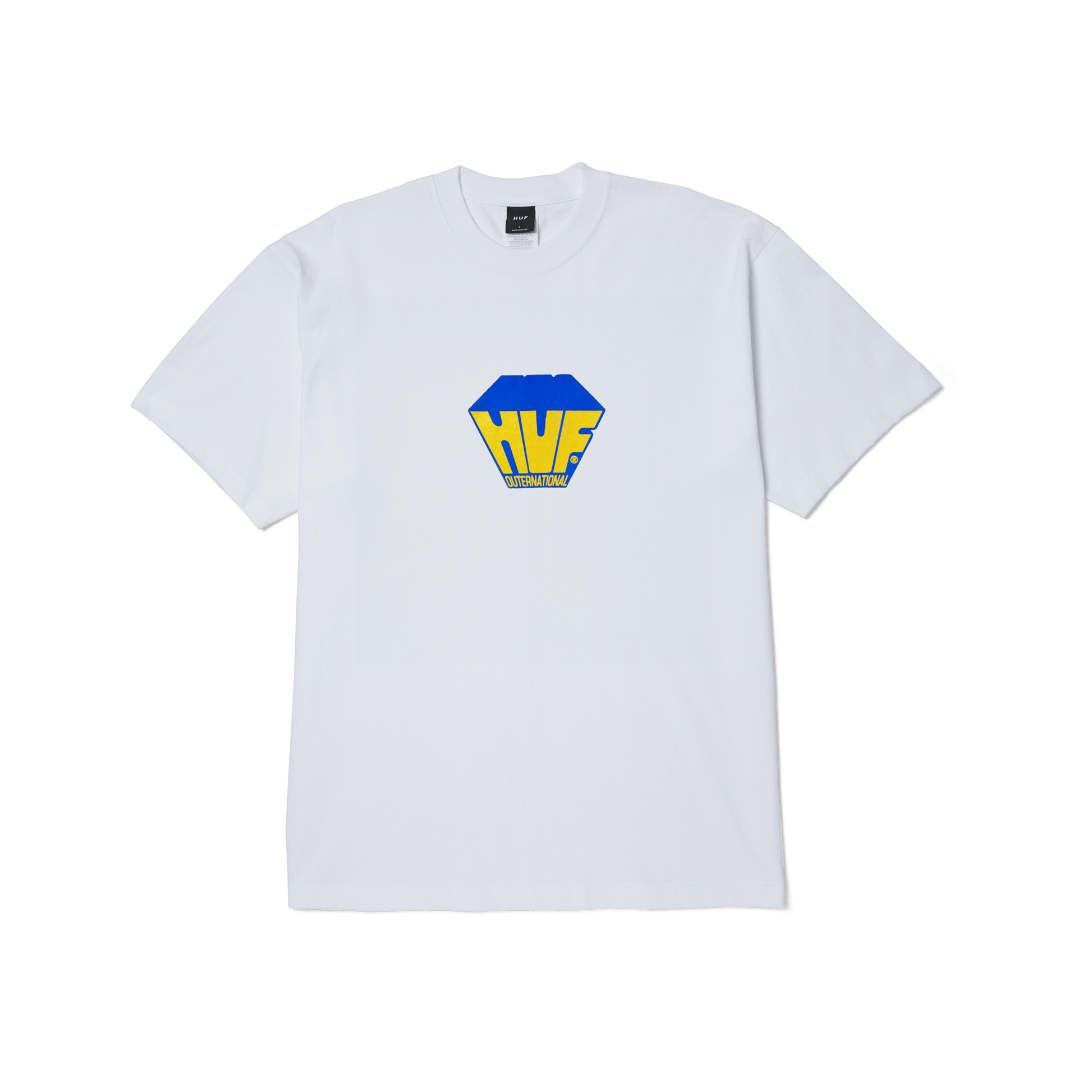 HUF Big Block T-Shirt White