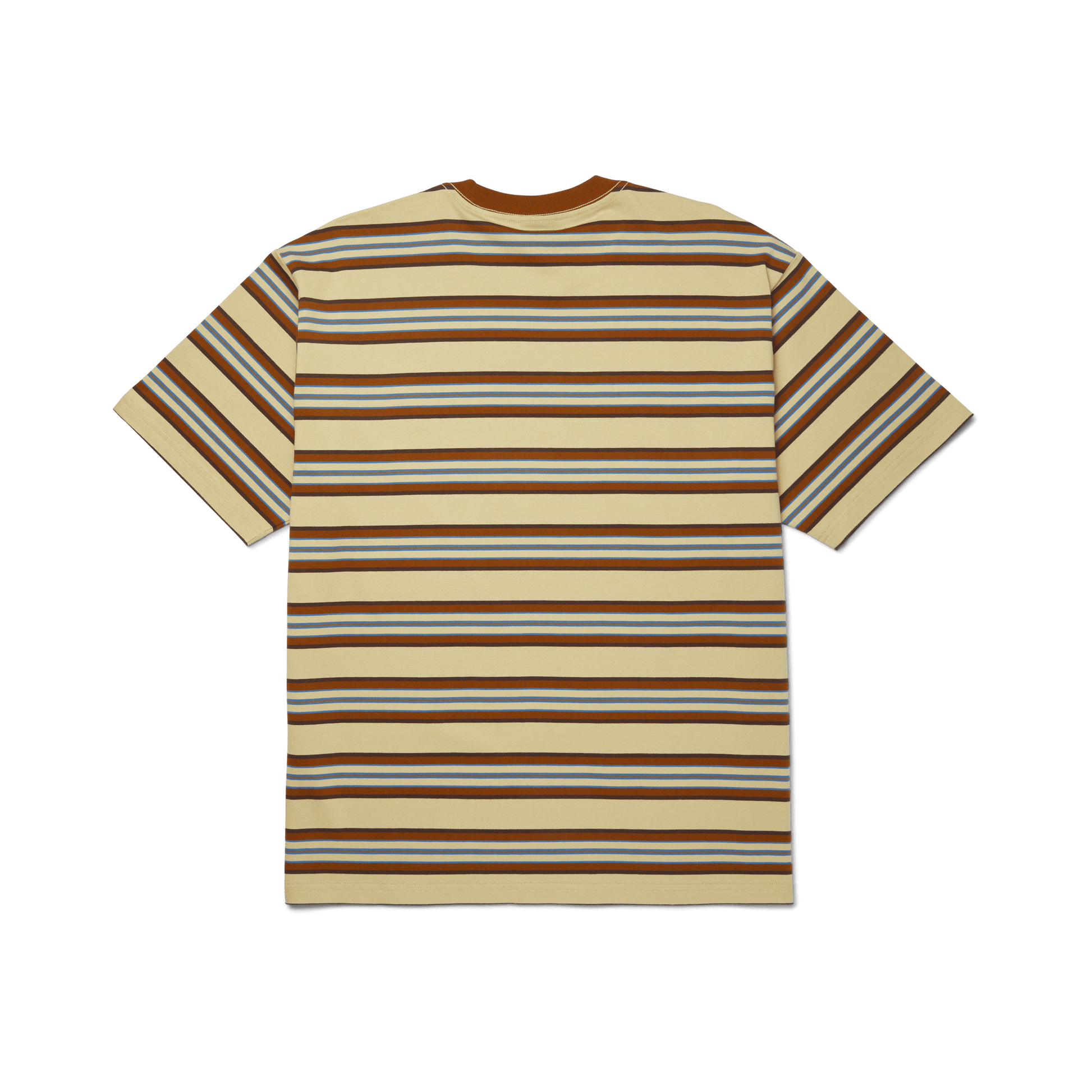 HUF Big Block Stripe Boxy Top Clay