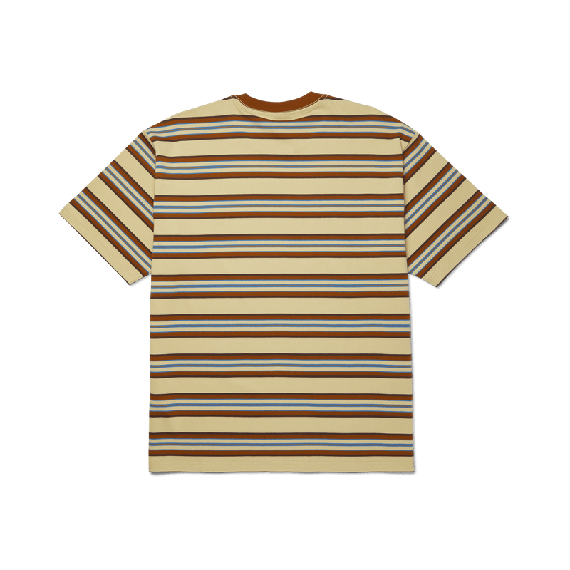 HUF Big Block Stripe Boxy Top Clay