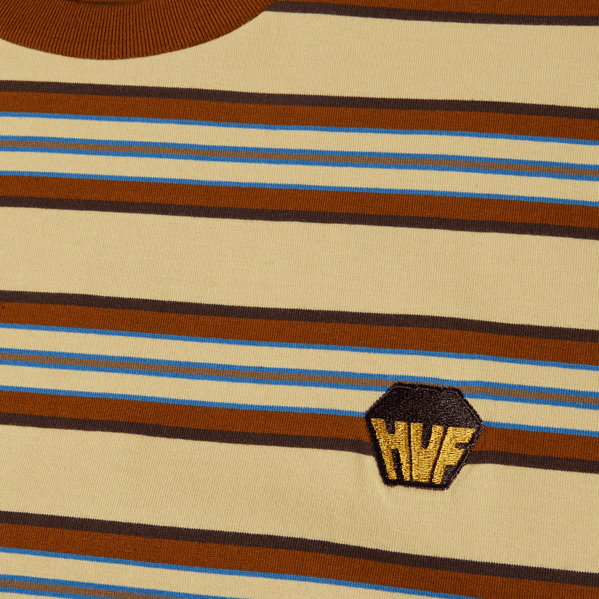 Big Block Stripe Boxy Top