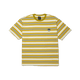 HUF Big Block Stripe Boxy Top Pale Yellow
